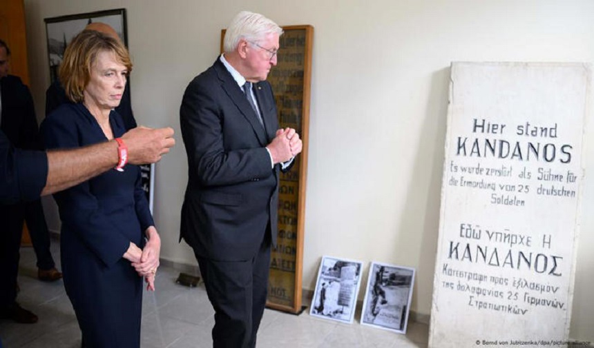 Steinmeier’den Girit’te açıklama: “Almanya adına af diliyorum”