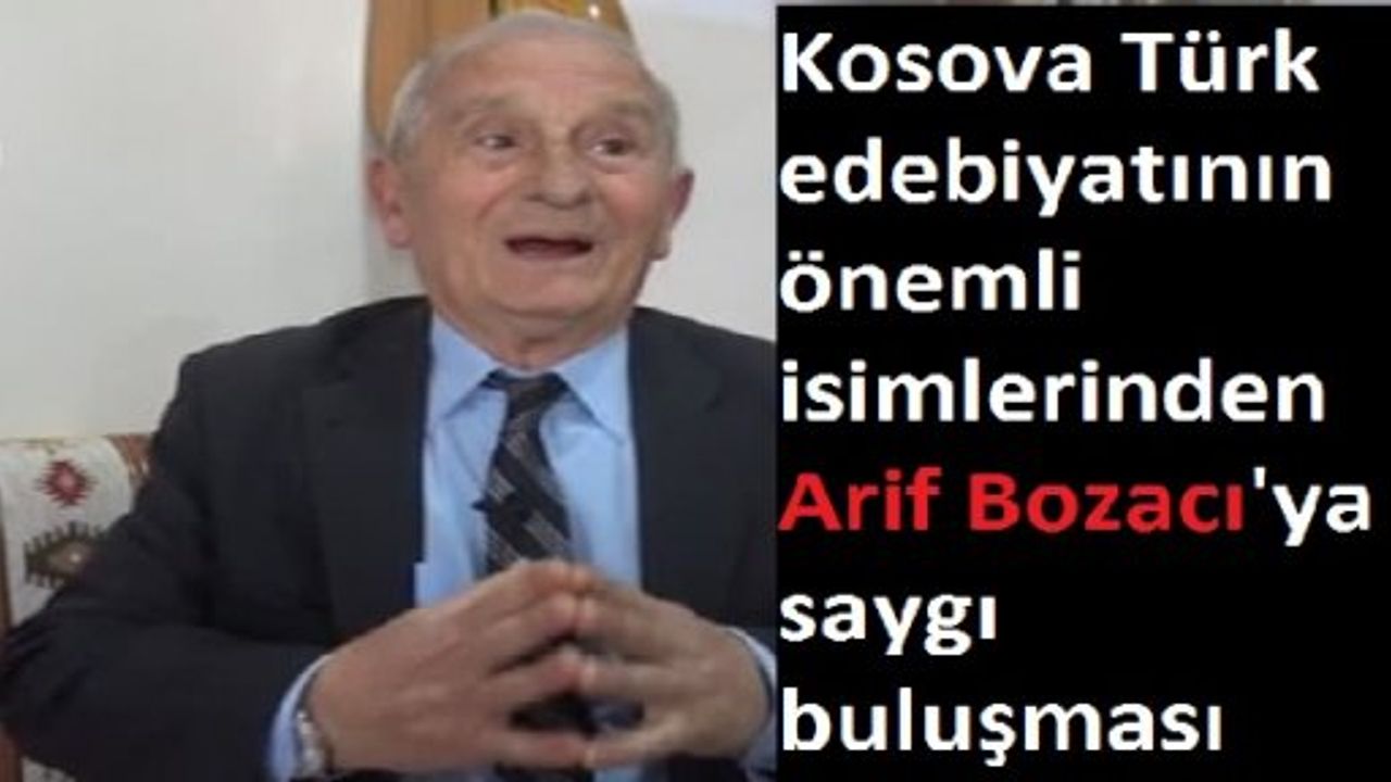 Balkanların Nazım Hikmet'i olarak görülen Arif Bozacı'ya saygı buluşması