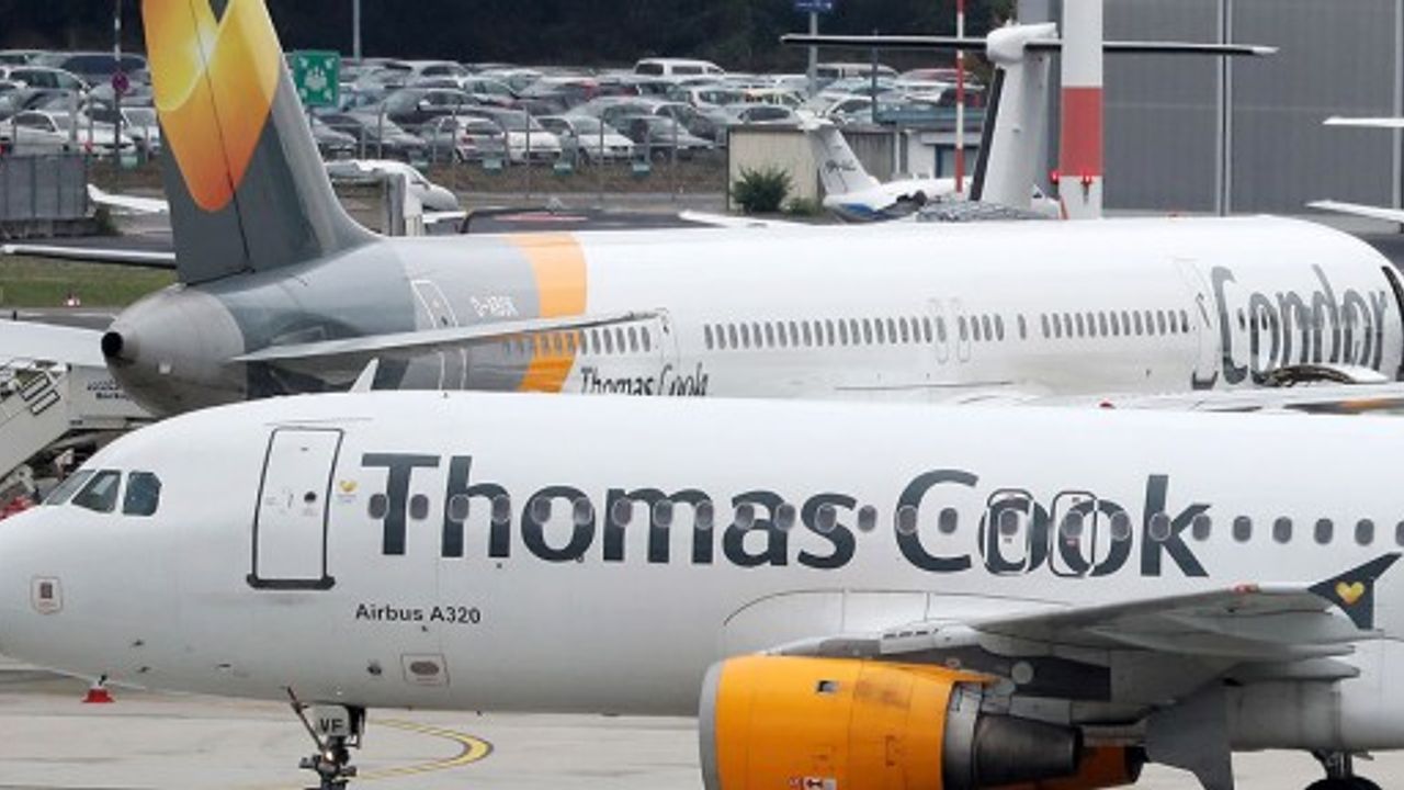 Almanya'nın ikinci büyük tur operatörü Thomas Cook battı