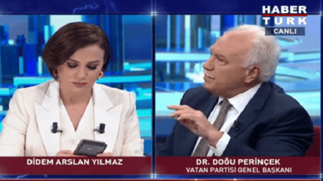 Perinçek’e “12 Eylül döneminde ihbarcılık yaptınız mı?” diye sorunca stüdyo karıştı