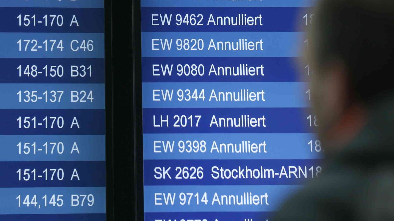 Avrupa'da onlarca uçuş fırtına nedeniyle iptal edildi