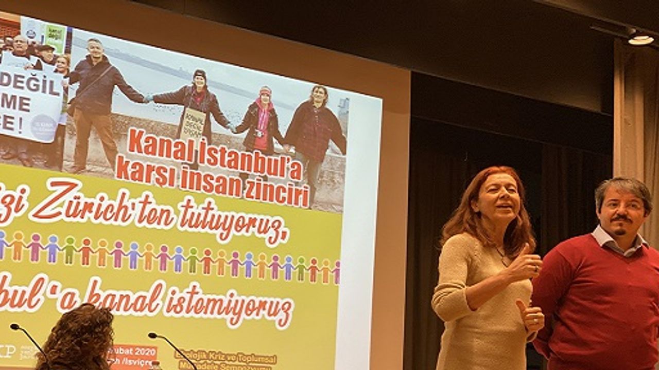 Zürich'ten seslendiler: Kanal değil, İstanbul istiyoruz