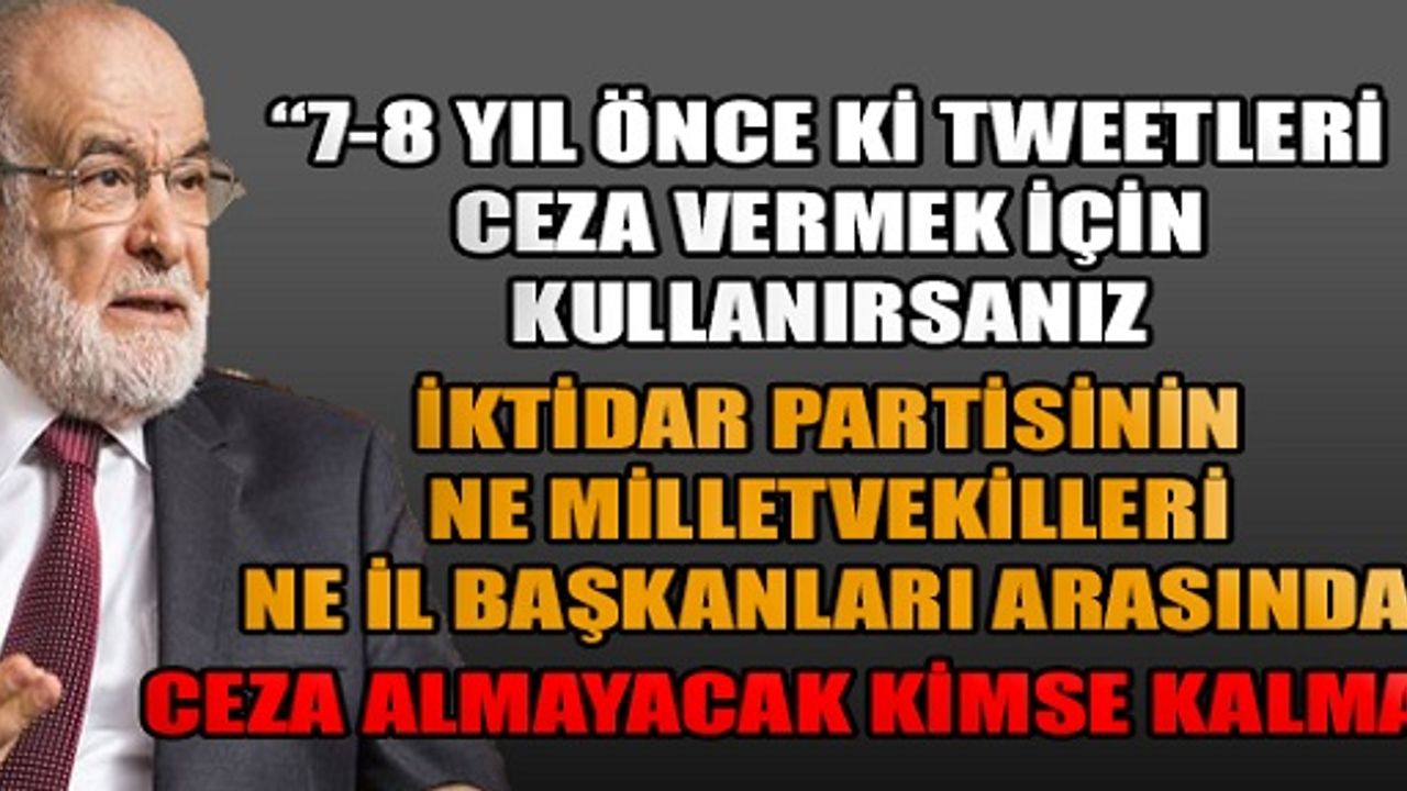 Karamollaoğlu: "Sanki 23 Haziran'ın rövanşı alınıyor"