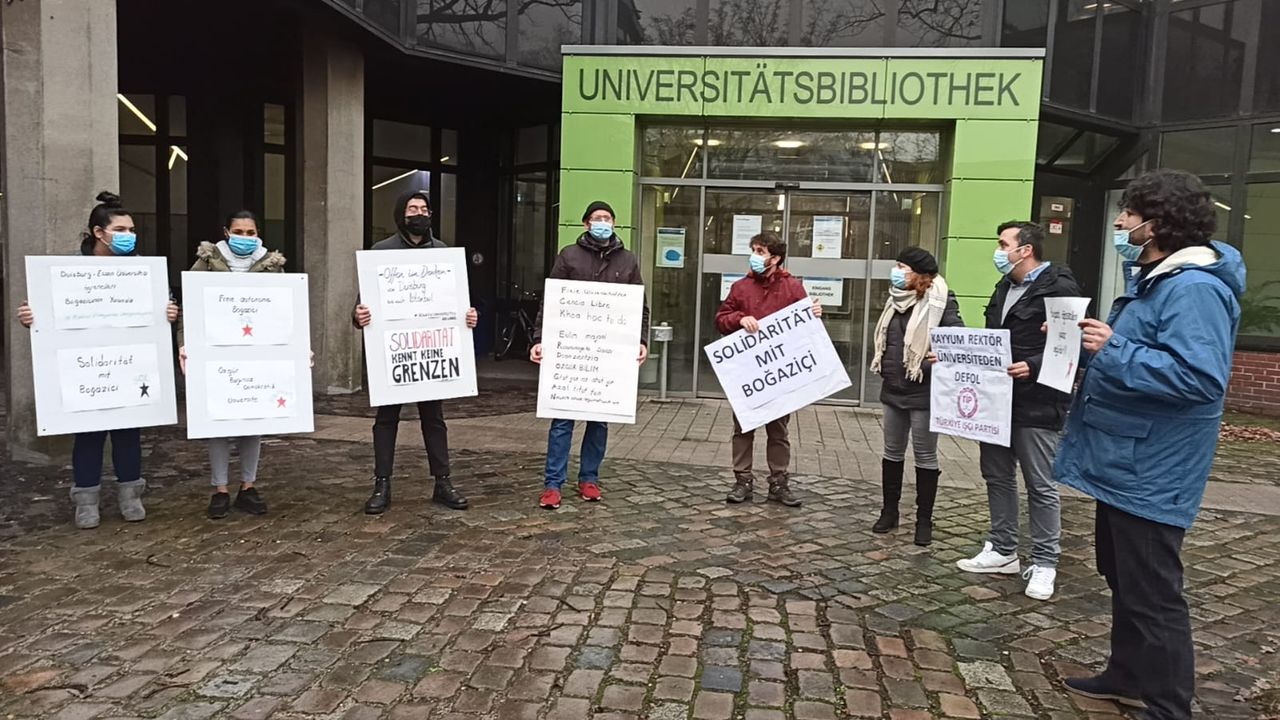 Almanya'dan Boğaziçi Üniversitesi'ne dayanışma mesajı
