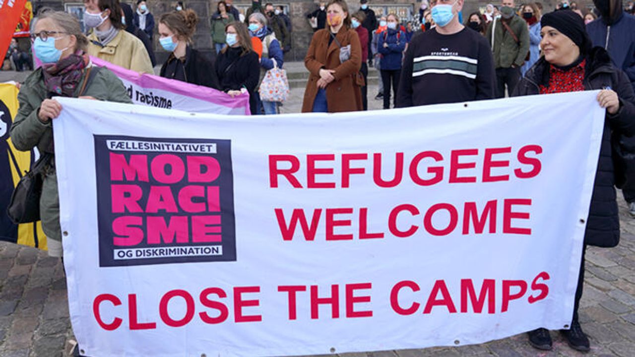Danimarka’da ‘Mültecileri geri gönderme’ protestosu