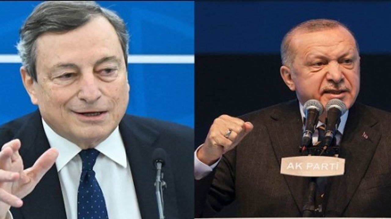 İtalya Başbakanı Draghi, Erdoğan için 'Diktatör' dedi
