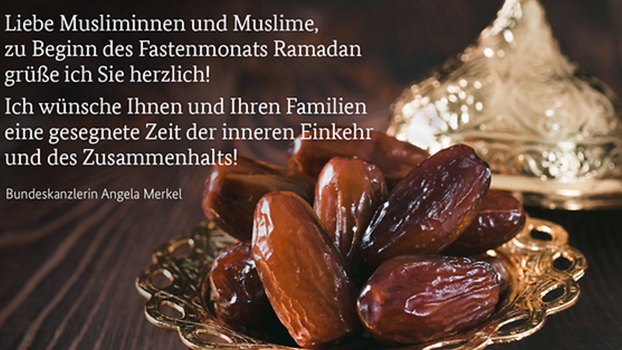 Merkel'den Ramazan mesajı: 'Sabırlı olmamız gerekiyor'