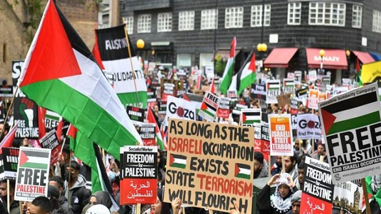 Filistin'le Dayanışma: Avrupa'da İsrail saldırıları kınandı