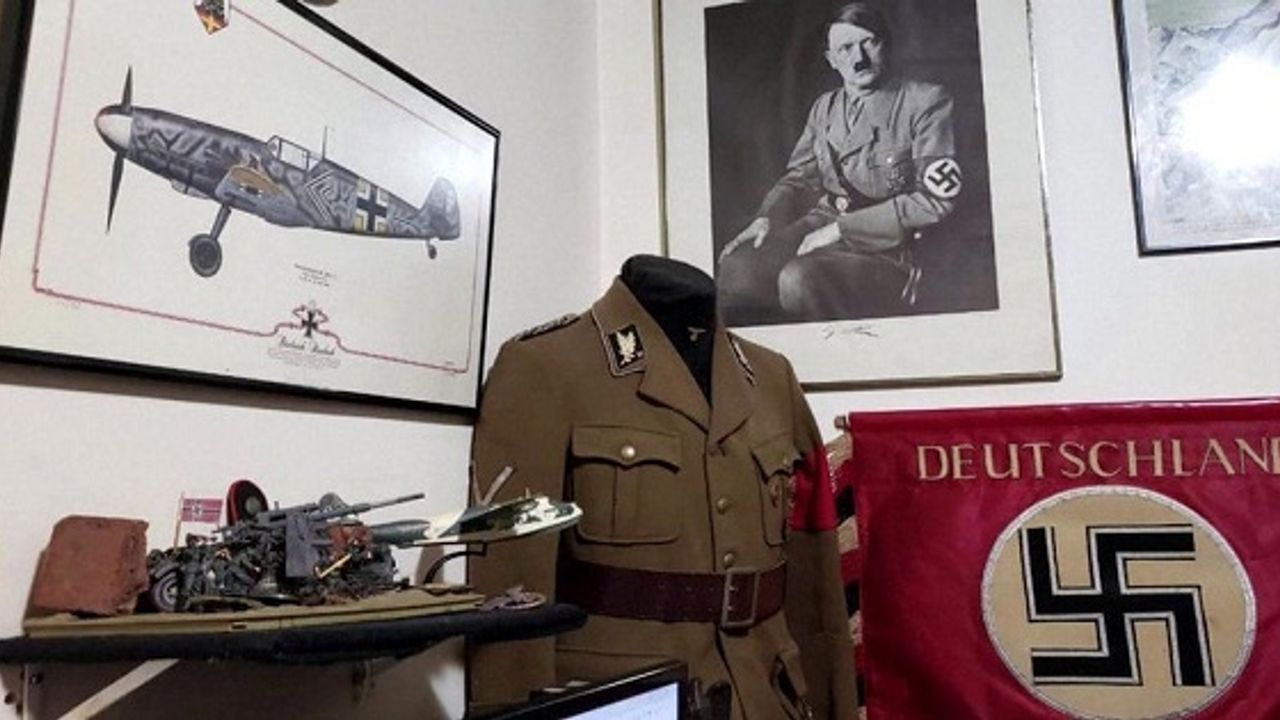 Evinden 3 milyon euro değerinde Nazi koleksiyonu çıktı