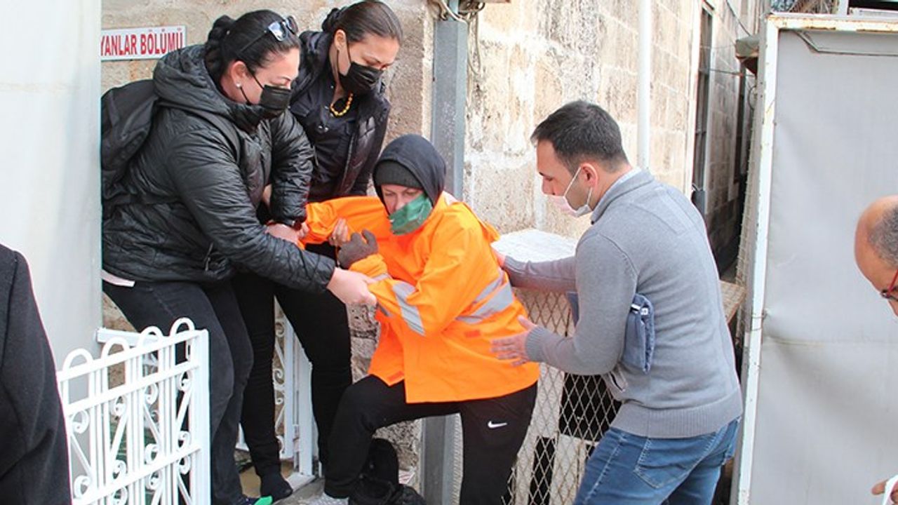 Antalya'da camide bale yapan kadın gözaltına alındı