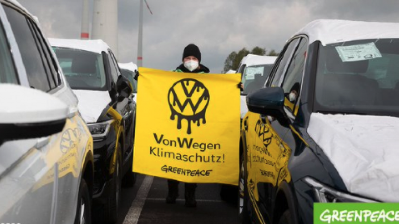 Almanya: Greenpeace, Volkswagen hakkında dava açtı