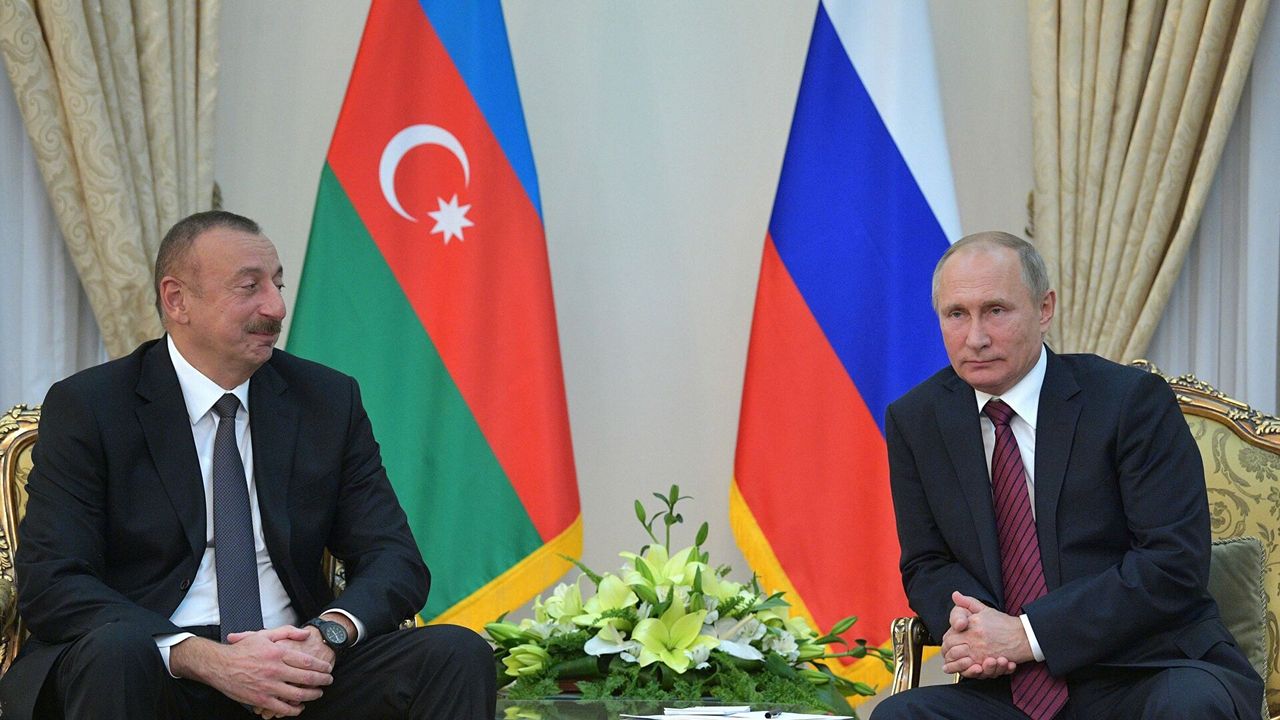 Aliyev'den açıklama: Rusya'yı yaptırımlarla yenemezsiniz