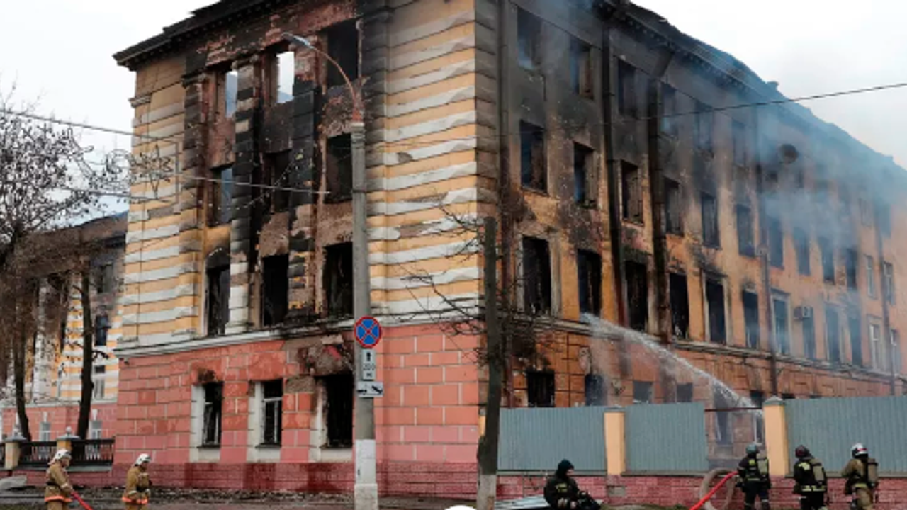 Rusya'da askeri araştırma enstitüsünde yangın çıktı