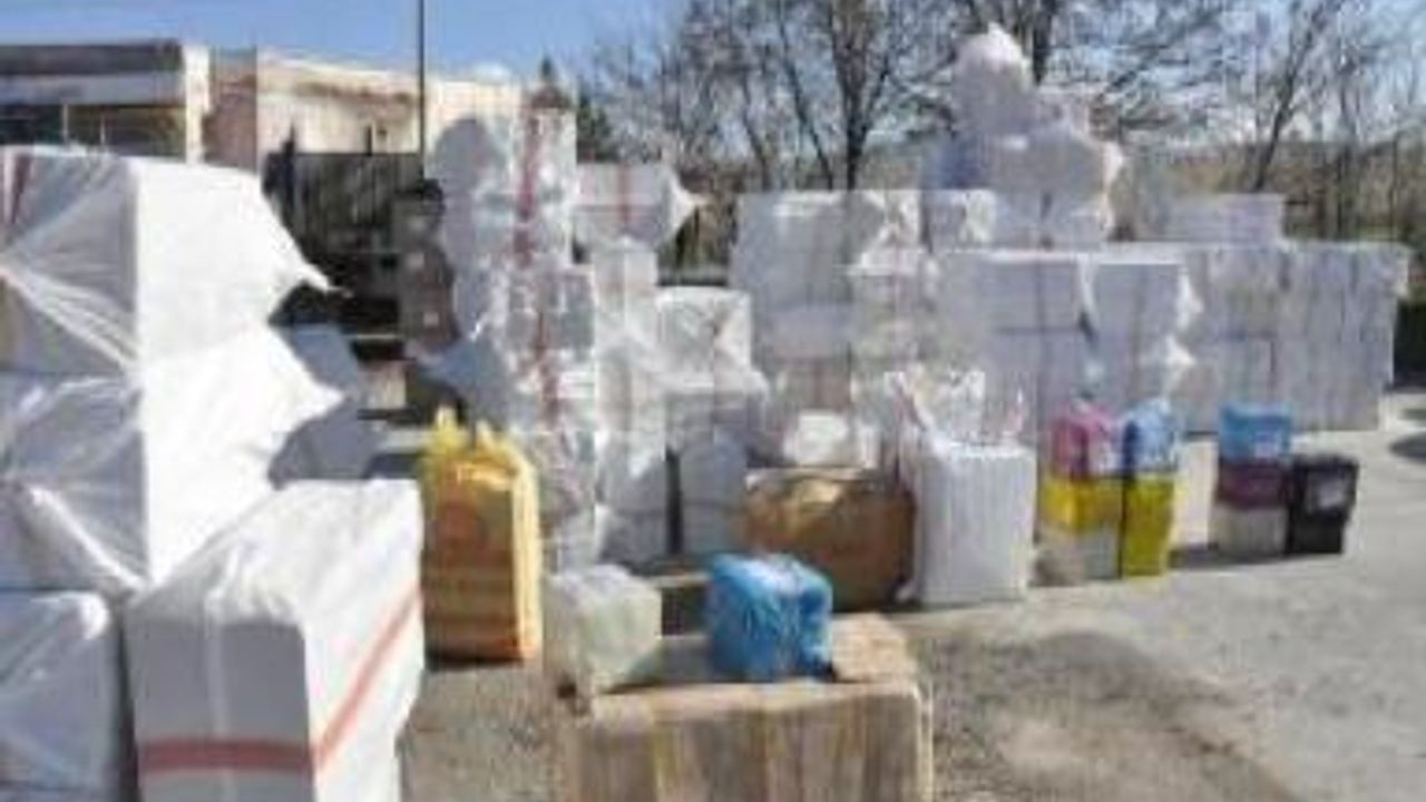 Kırıkkale De 6 Bin Paket Kaçak Sigara Ele Geçirildi