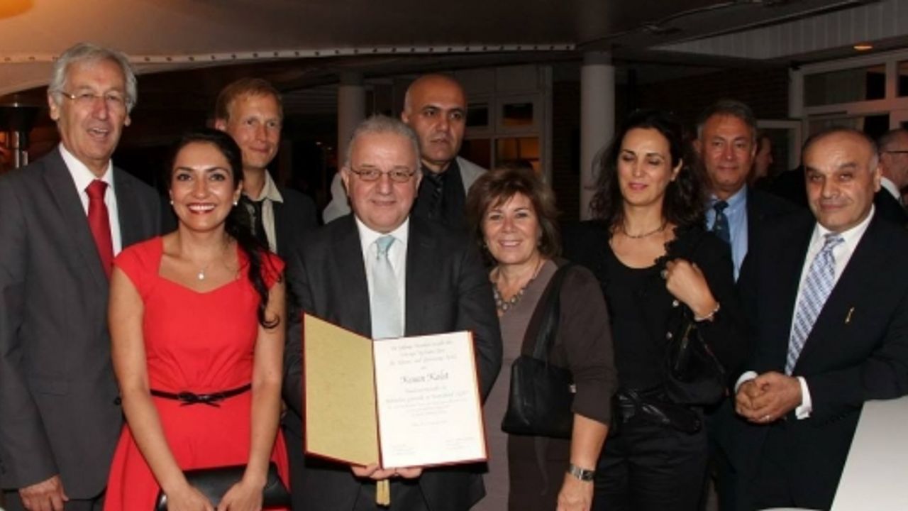 TGD Başkanı Kolat’a ırkçılığa karşı mücadeleden ödül 