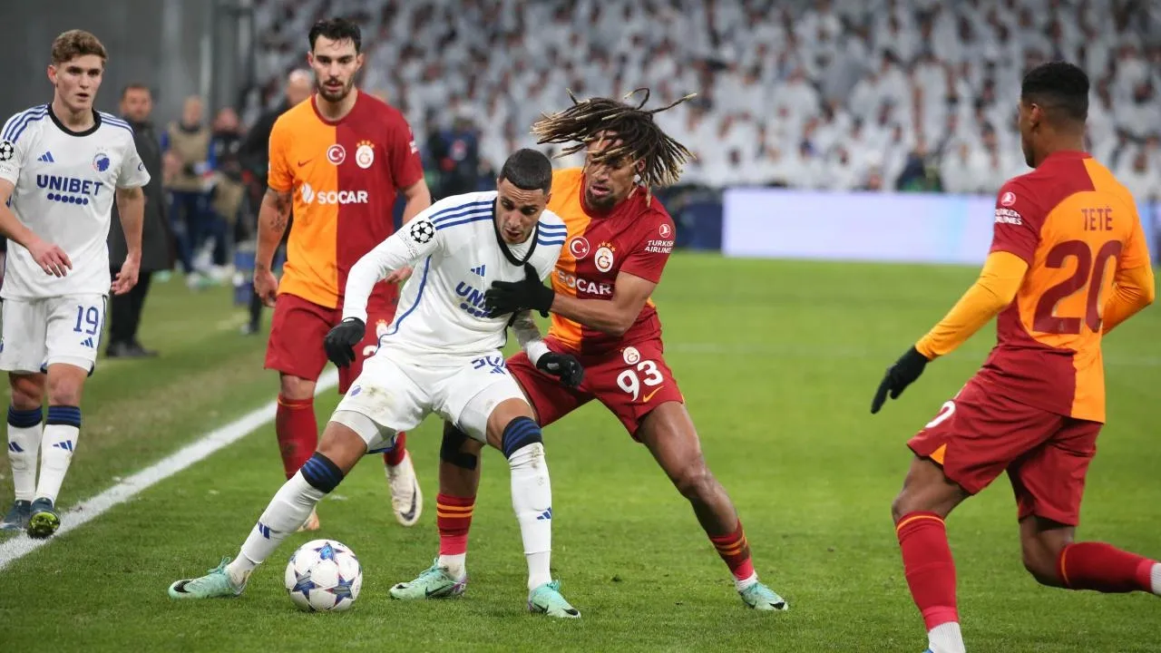 Kopenhag, Galatasaray'ı 1-0 mağlup etti