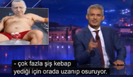 İsveç devlet televizyonu SVT'de Erdoğan'la dalga geçildi