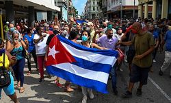 Küba'da iktidar karşıtı protesto: Diaz-Canel ABD'yi suçladı