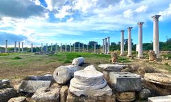 Medeniyetlerin izlerini taşıyan antik kent Salamis