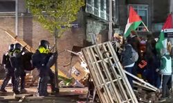 Amsterdam: Filistin'le dayanışma gösterisine sert müdahale