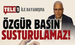 Frankfurt'ta TELE1’le dayanışma: “Özgür Basın Susturulamaz!”