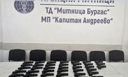 Türkiye’den Almanya’ya giden incir yüklü TIR’da 45 tabanca ele geçirildi