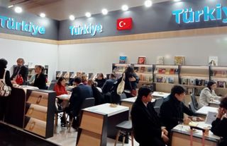 Türk standında Filistin eylemine izin çıkmadı