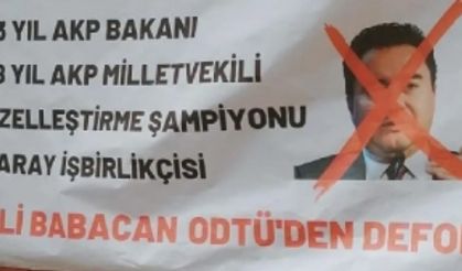 ODTÜ'de protesto: “Babacan gençliğe umut olamaz”