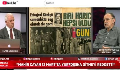 Müftüoğlu’nun açıklaması tartışma yarattı: Ertuğrul Kürkçü Mahir Çayan’ı suçladı