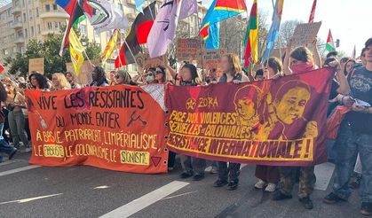 Avrupa’nın birçok kentinde 8 Mart coşkusu: Kadınlar eşitlik ve özgürlük taleplerini haykırdı