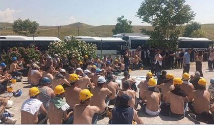 Doruk Madencilik işçileri yeniden Ankara’da: “Haklarımız ödenene kadar mücadele sürecek”