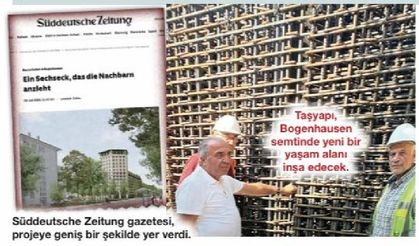 Taşyapı, Münih’te 44 metrelik kule ve 250 konutluk mahalle planlıyor