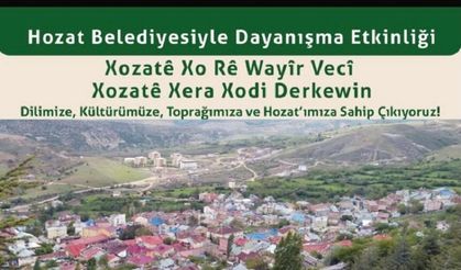 Almanya’da Hozat İçin Dayanışma Buluşması