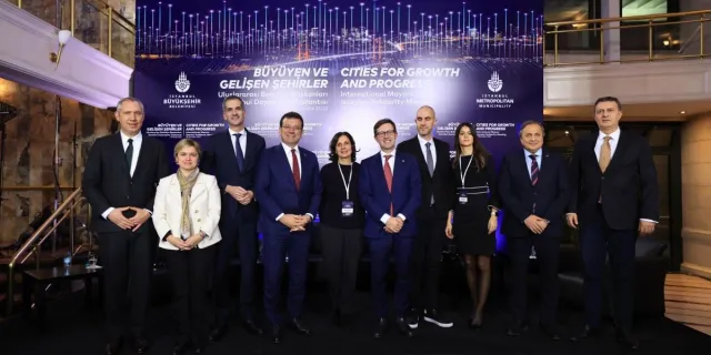İmamoğlu'na destek: Avrupa Şehirler Birliği üyesi 8 belediye başkanı İstanbul'da