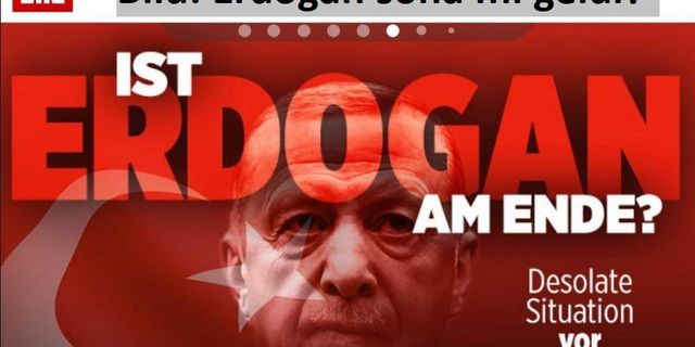 Bild'den çarpıcı başlık: Erdoğan sona mı geldi?