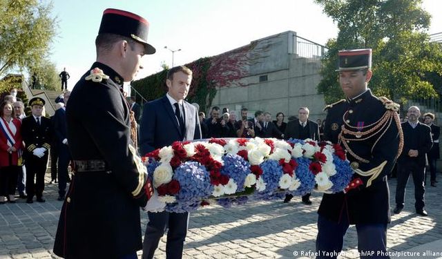 Macron Cezayirlilerin öldürüldüğü katliamı kınadı