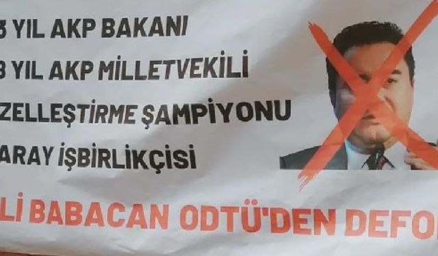 ODTÜ'de protesto: “Babacan gençliğe umut olamaz”