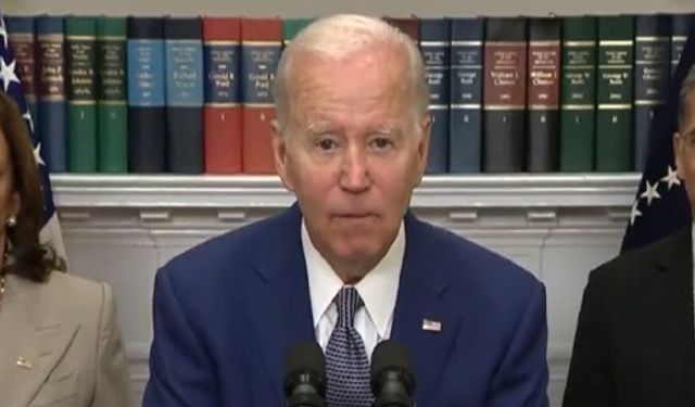 ABD başkanı Joe Biden'dan yeni bir 'prompter' gafı