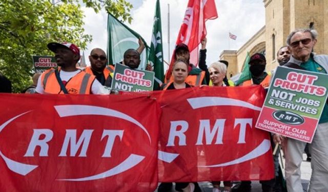 İngiltere’de demiryolu işçileri 1 günlük greve gidecek