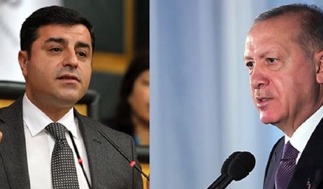 Demirtaş'tan Erdoğan'a sert yanıt: "Kim hırsız" diye bir sor