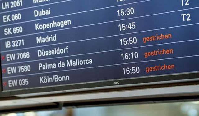 Almanya: Eurowings pilotları greve başladı, uçuşlar iptal