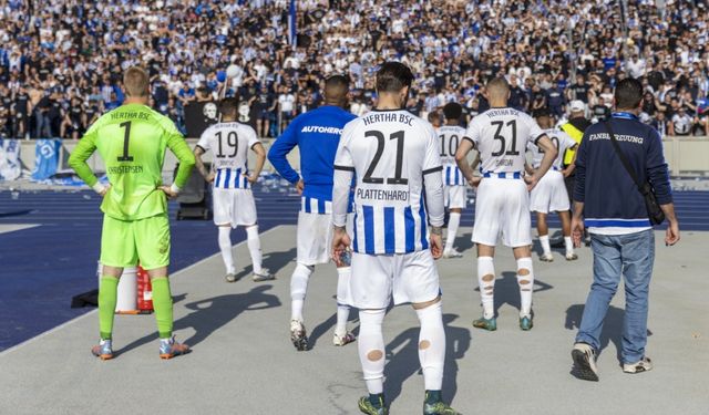 Almanya’da Hertha Berlin lige veda etti