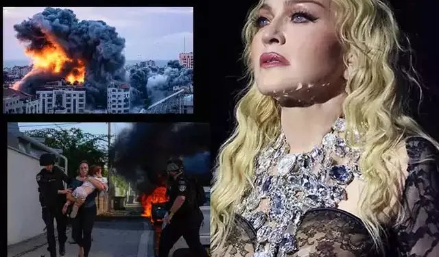 Madonna'dan Filistin mesajı: 'Yürek parçalayıcı'