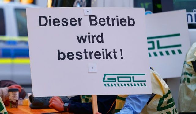 Almanya'da tren makinistlerinden yılın ilk grevi