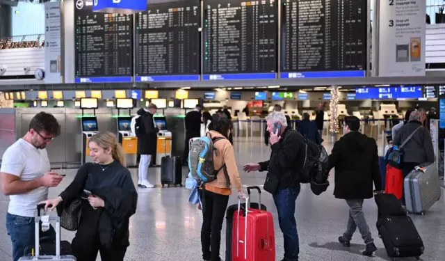 Almanya'daki havalimanlarında greve gidiliyor