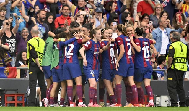 UEFA Kadınlar Şampiyonlar Ligi'nde kupa Barcelona'nın