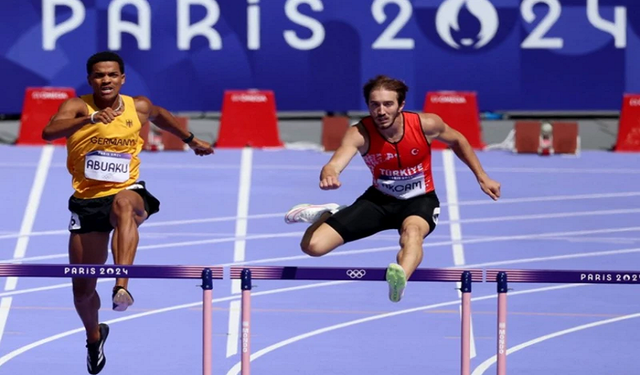 Paris 2024: 400m engellide Berke Akçam yarı final koşacak