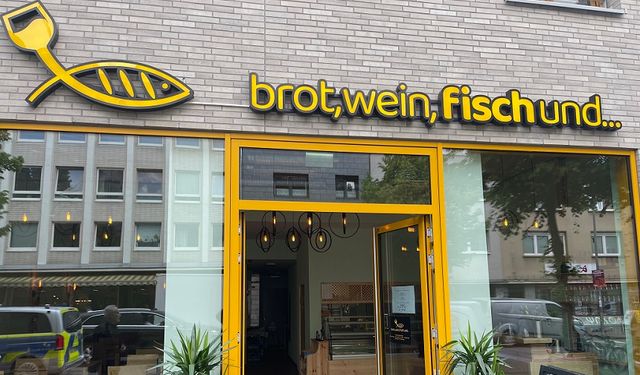 Köln: Ehrenfeld'te „brot, wein, fisch und...“ Balık Restoran açıldı