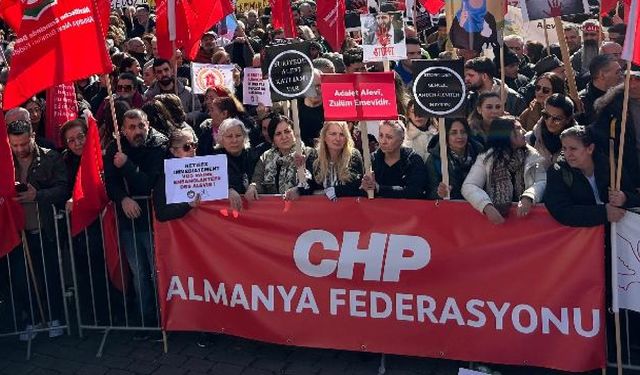 CHP Almanya Federasyonu: "İmamoğlu hukuk dışı karara teslim olmayacaktır"