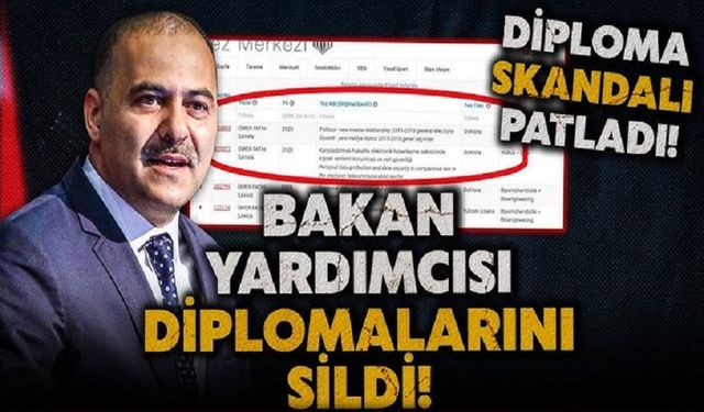 Diploma skandalı buzdağının görünen kısmı mı? Devlet kadrolarında ‘hayali’ akademik unvanlar